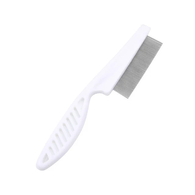 Stainless Steel Flea Comb for Cats & Dogs – Pet Grooming Tool.