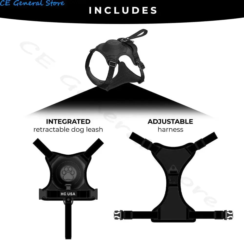 Retractable Dog Harness