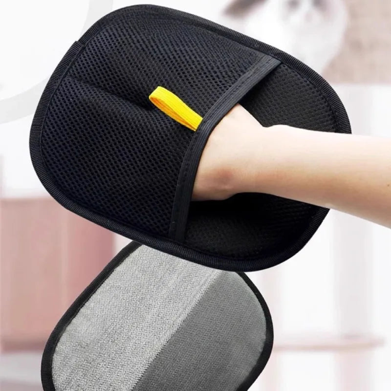 Cat Hair Brush Pet Removal Gloves Double-Sided Pet Grooming Gloves Kitten Cleaning Tool Dog Deshedding Brush Pet Supplies ﻿