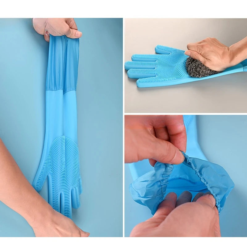 Gentle Pet Grooming & Bathing Glove