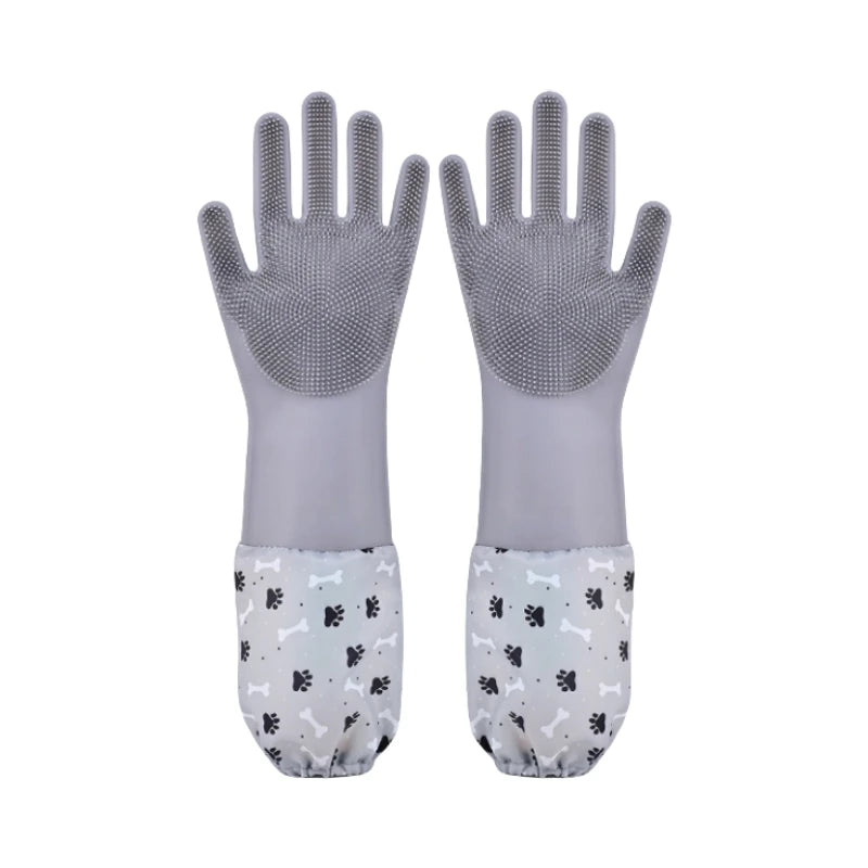 Gentle Pet Grooming & Bathing Glove