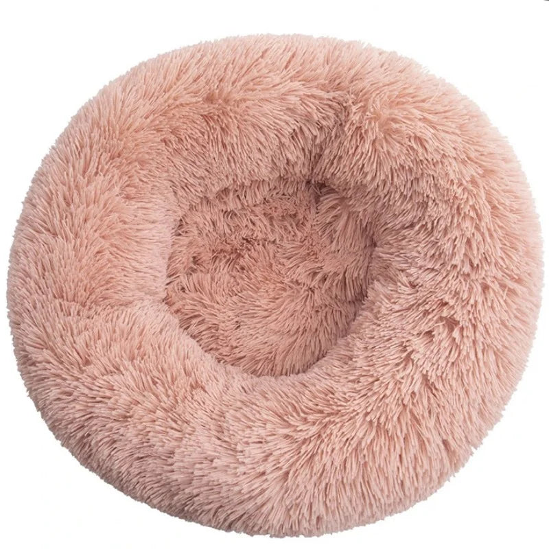 Plush Nest Dog Bed