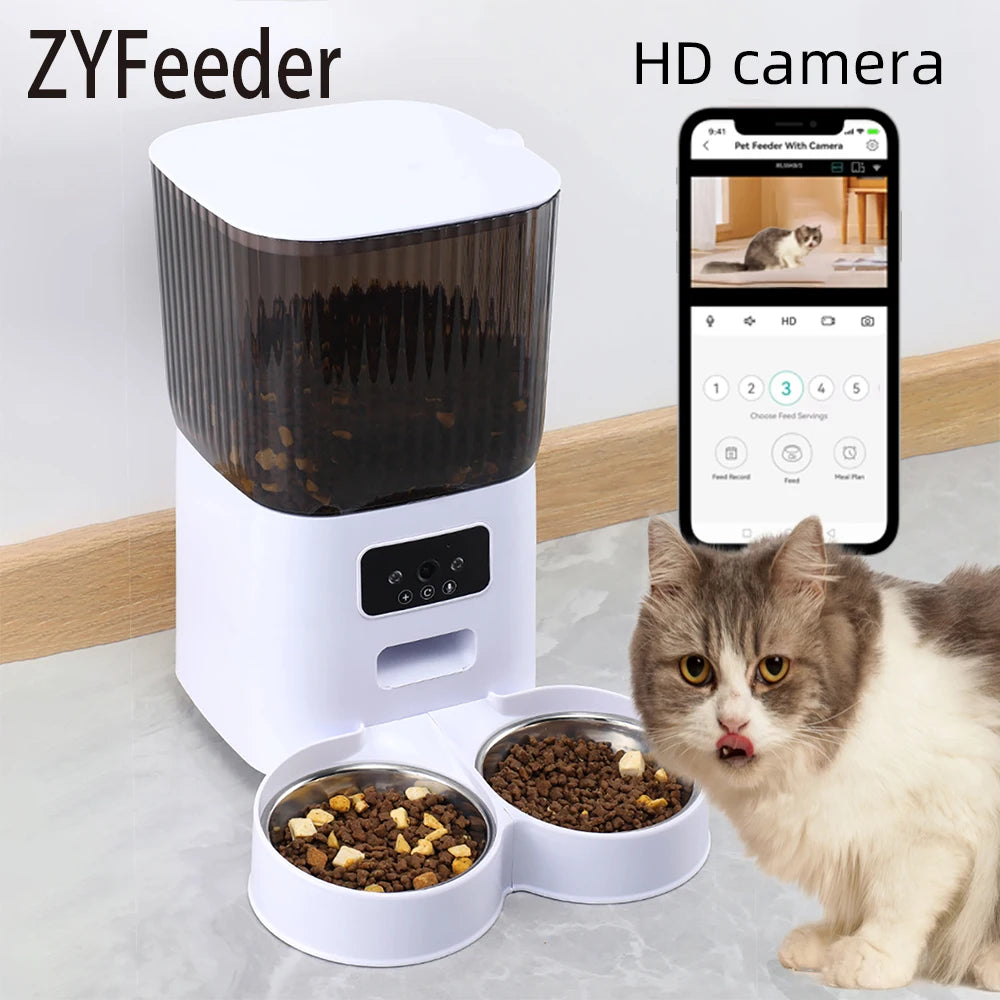 Automatic Camera Food Dispenser