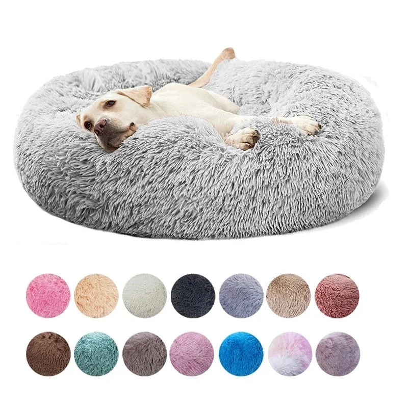 Plush Nest Dog Bed
