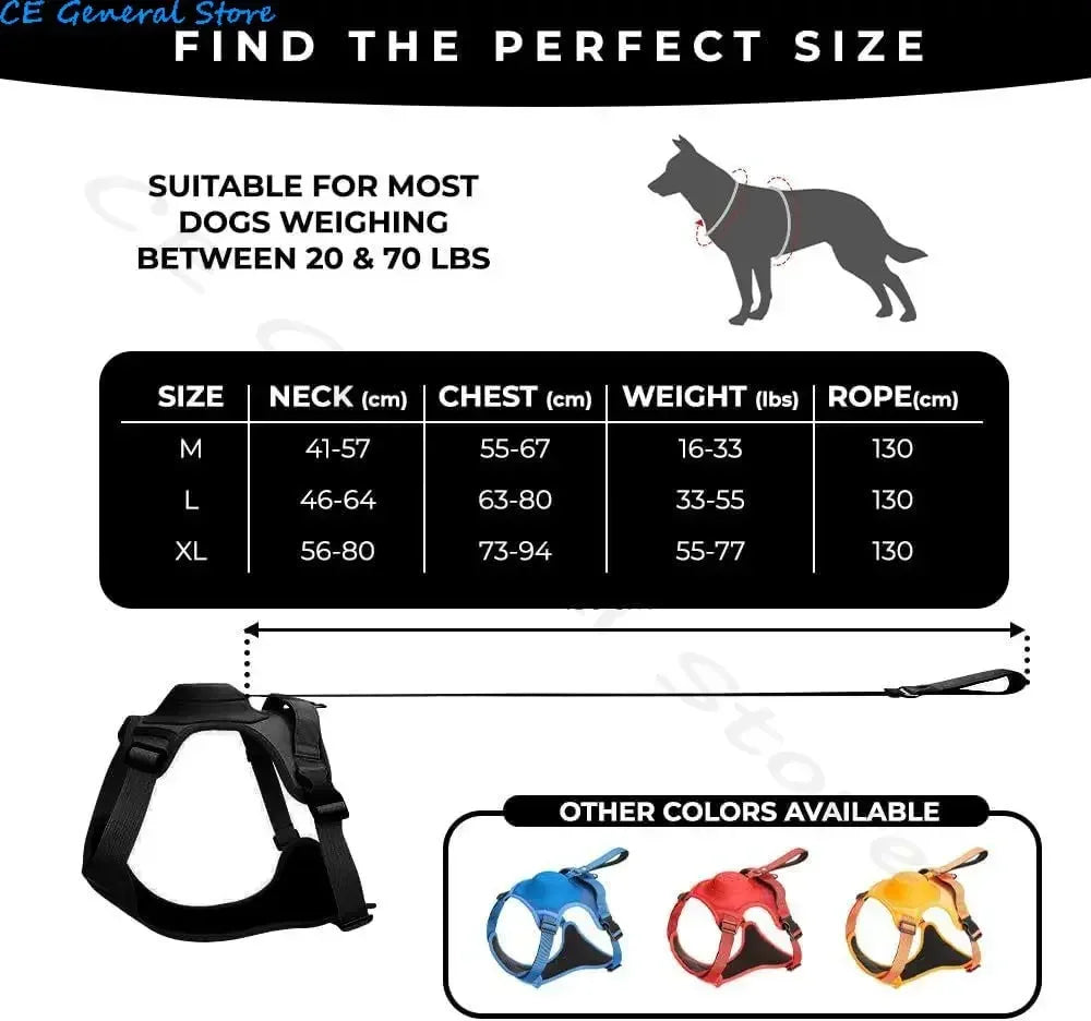 Retractable Dog Harness
