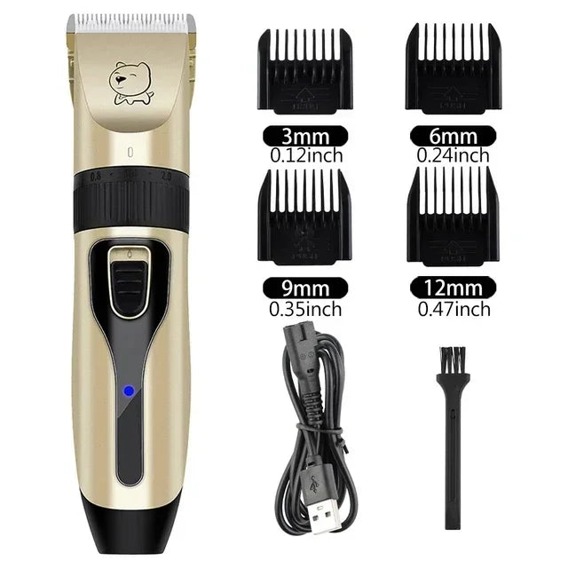 Dog Professional Hair Clipper Electrical Grooming Trimmer