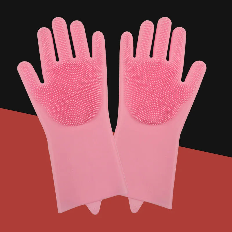 Gentle Pet Grooming & Bathing Glove