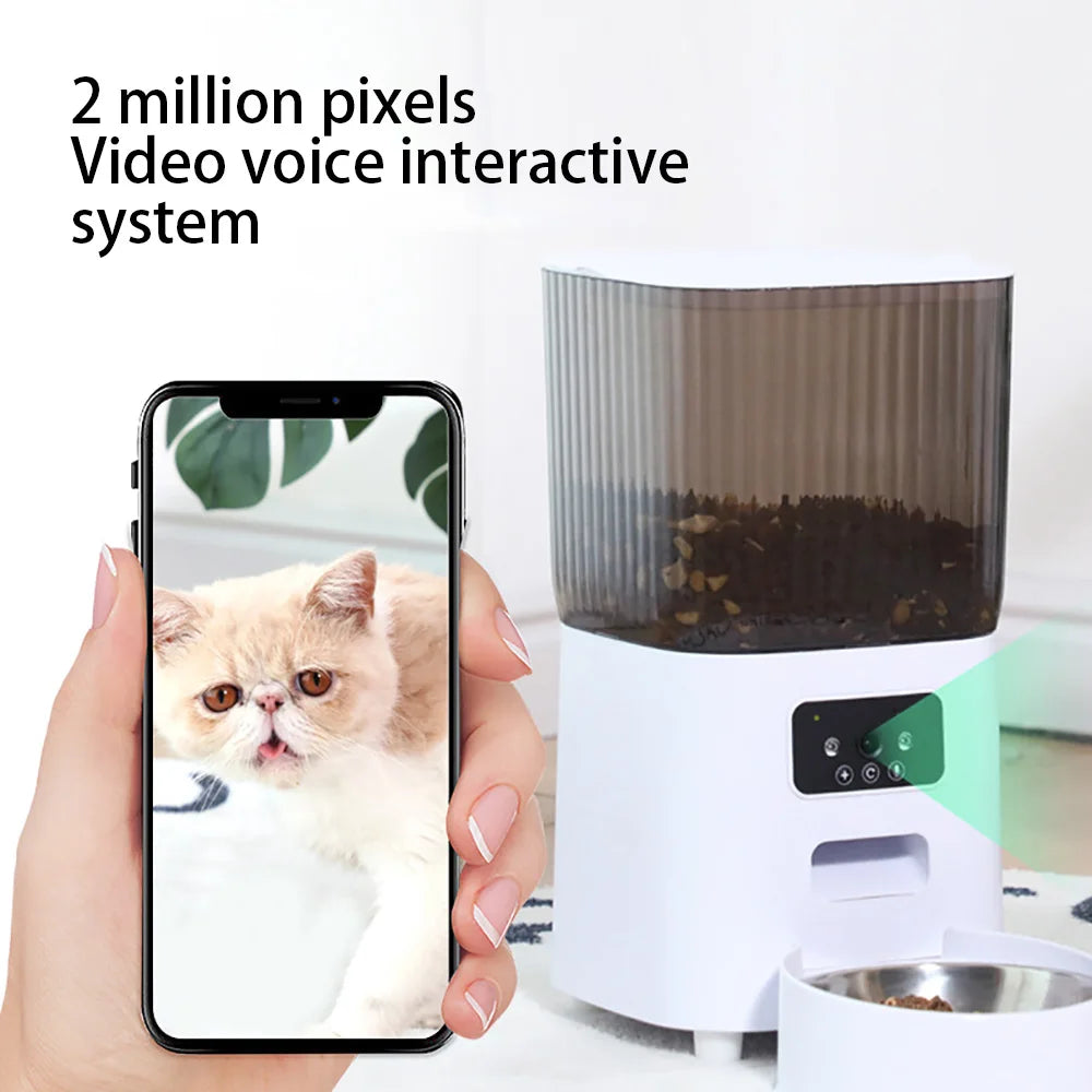 Automatic Camera Food Dispenser