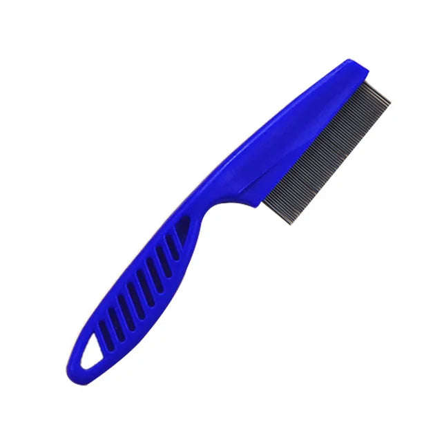 Stainless Steel Flea Comb for Cats & Dogs – Pet Grooming Tool.