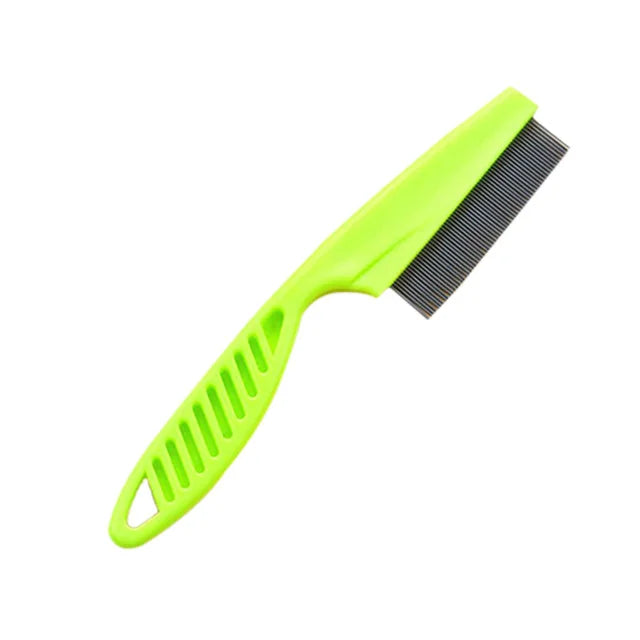 Stainless Steel Flea Comb for Cats & Dogs – Pet Grooming Tool.