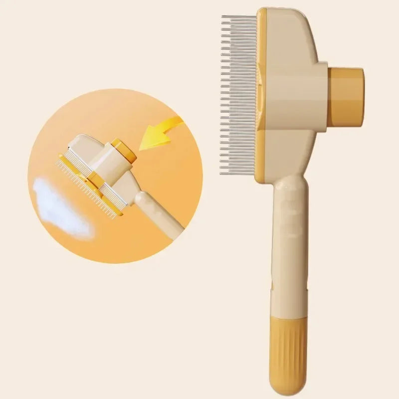 Self-Cleaning Pet Comb