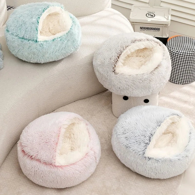 Cozy Round Pet Bed