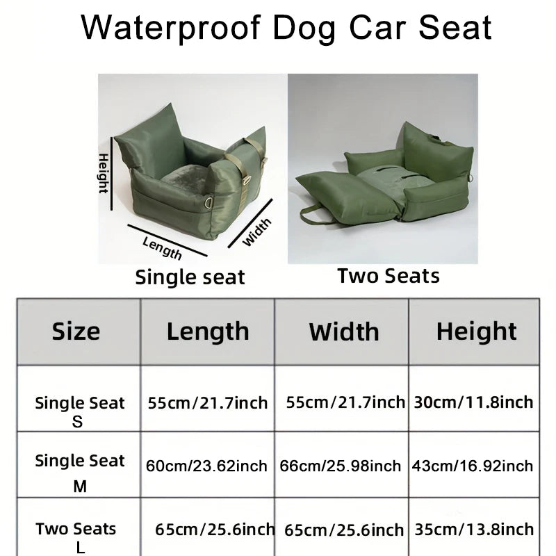 Waterproof Pet Car Bed